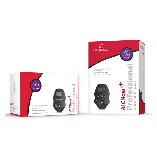 Polymer Technology Systems A1C Now+ HbA1c Test Kit CLIA Waived 20/Bx, 24 BX/CA (3021)