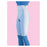 Frank Stubbs  Girdle Compression Above Knee Medium 37-40" White Ea