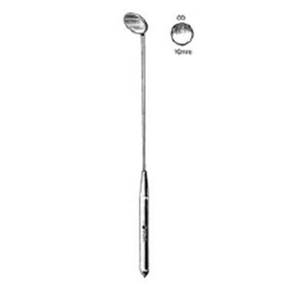 Sklar Instruments Laryngeal Mirror 10mm #00 Handle Chrome Ea
