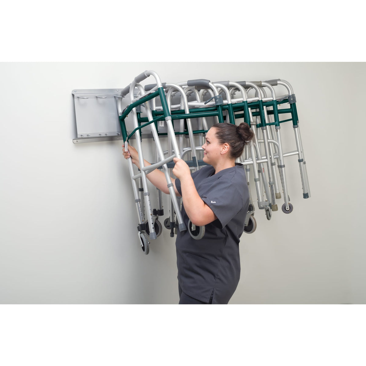 Storage Rack for Folding Walkers — Grayline Medical