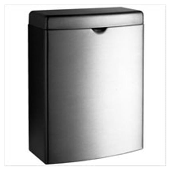 Bobrick Disposal Sanitary Napkin Contura Series SS Stn w/ Piano-Hinge Ea