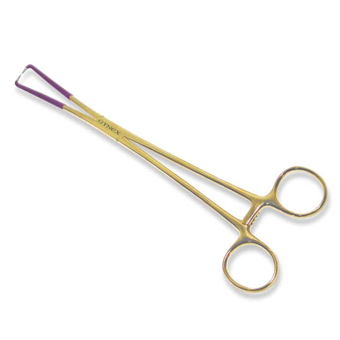 Gynex Lletz Coated Braun Tenaculum - TENACULUM, LLETZ, COATED , BRAUN - 3249