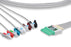 Draeger Medical ECG Cables - CABLE, ECG, 5 LEAD, AHA CONNECTOR - MS16546