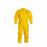 DuPont Tychem 2000 Coveralls - Tychem 2000 Zipper Front Coverall with Elastic Wrist and Ankle, Storm Flap, Yellow, Size 6XL, Bulk Packed - QC125BYL6X001200