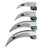 SunMed Disposable LED Macintosh Blades - Disposable LED Macintosh Blade, Size 2 - 5-5132-02