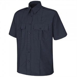Vf Workwear-Div / Vf Imagewear (W) Men's Upgraded Short Sleeve Security Shirts - Unisex Short-Sleeve Upgrade Security Shirt, Dark Navy, Size 4XL - SP46DN4XL