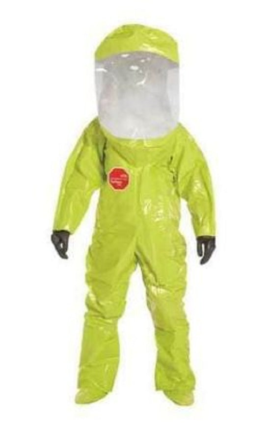 DuPont TyChem 10000 Training Suits - Tychem 10000 Training Suit, Lime Yellow, Size 4XL, Bulk Packed - TK587SLY4X000100