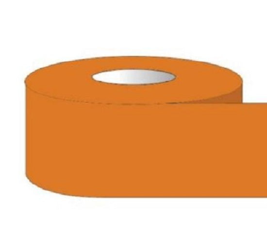 Cardinal Health Pressure Sensitive Specialty Labeling Tape - TAPE LABELING, ORANGE, 3/4"W, 500" - L1599-75J
