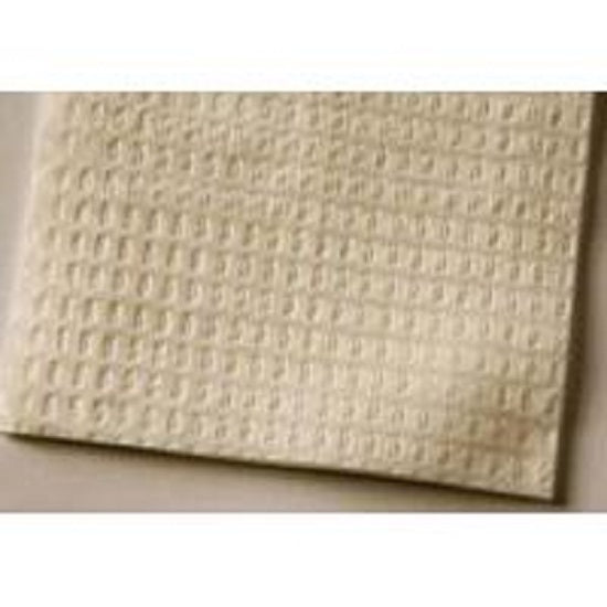 TIDI 3-Ply Tissue and Poly Towels - 3-Ply Tissue Procedure Towel, Poly Back, 17" x 18", White - TID917411