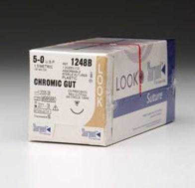 Surgical Specialties Chromic Gut Sutures - SUTURE, SP+, CHROMIC GUT, 0, 1X36", CT - C914N