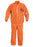 DuPont Tychem 6000 Jacket / Bib Overalls - Tychem 6000FR Jacket and Bib Overall, Orange, Size L, Bulk Packed - TP750TORLG000200