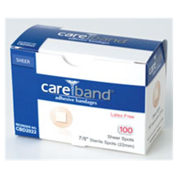 Aso oration Bandage Spot Fabric Careband 7/8" Flexible Sheer/Flesh LF 12/BXca