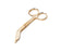 Bandage Scissors, gold-5 1/2"