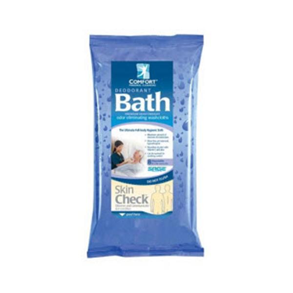 Sage Products Comfort Bath Washcloth Deodorant/Cleansing Scented 44x8/Ca