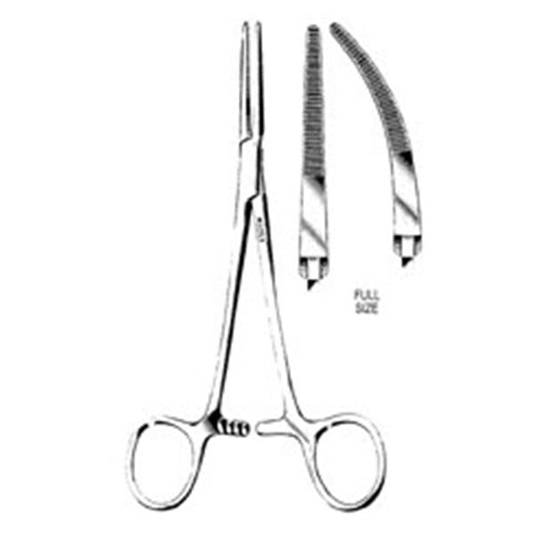Miltex-Integra Miltex Forcep Hemostatic Rankin 6-1/4" Serrated Curved SS EA (34516)