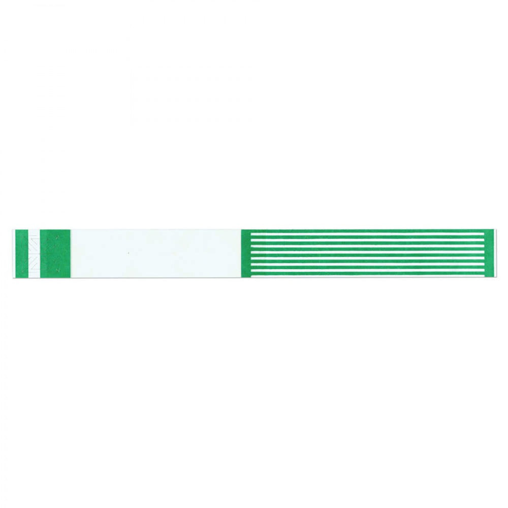 Short Stay Bar Code Labelband Wristband Adhesive Closure Shield Wristband 1000/Box
