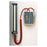 W A Baum  Sphygmomanometer Aneroid Baumanometer Wall Mount Adult Ea