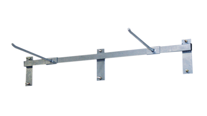 Cando Wall Mat Hanger, 86" L X 8" H X 16" D, 10 Capacity