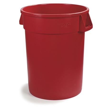 32-Gallon Red Lid
