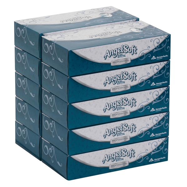 Georgia Pacific Tissue Facial Angel Soft White Convenience Packs 2 Ply 1250/Ca