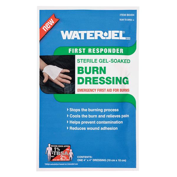 Waterjel Technologies Dressing Burn Water-Jel Gel 4x4" Sterile Ea