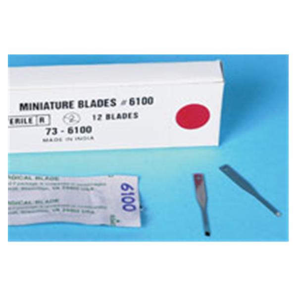 Myco Medical Supplies Blade Chisel Glassvan #81 Podiatry SS Strl Disp 12/Pk