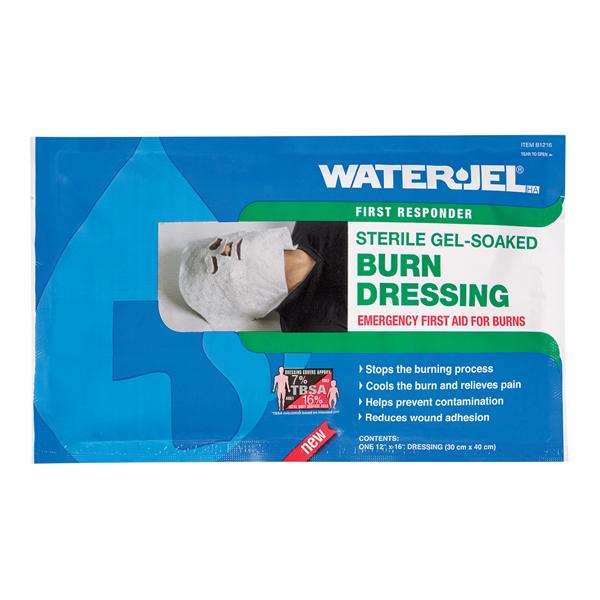 Waterjel Technologies Dressing Burn Gel 12x16" Sterile Ea