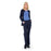 koi Design  Jacket Warm-Up 55% Cotton / 45% Polyester Womens Navy Md 3Pkt Ea