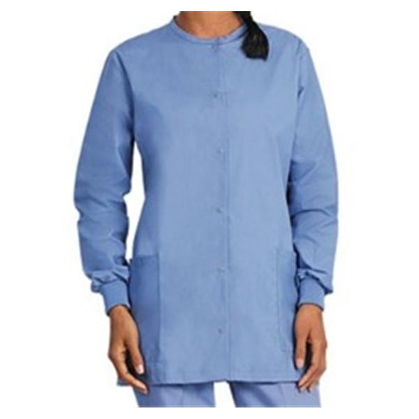 Fashion Seal Jacket Warm-Up 65% Polyester / 35% Cotton Womens Ceil Md 2Pckt Ea