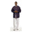 Fashion Seal Jacket Warm-Up 65% Polyester / 35% Cotton Unsx Egplnt Md 2Pckt Ea