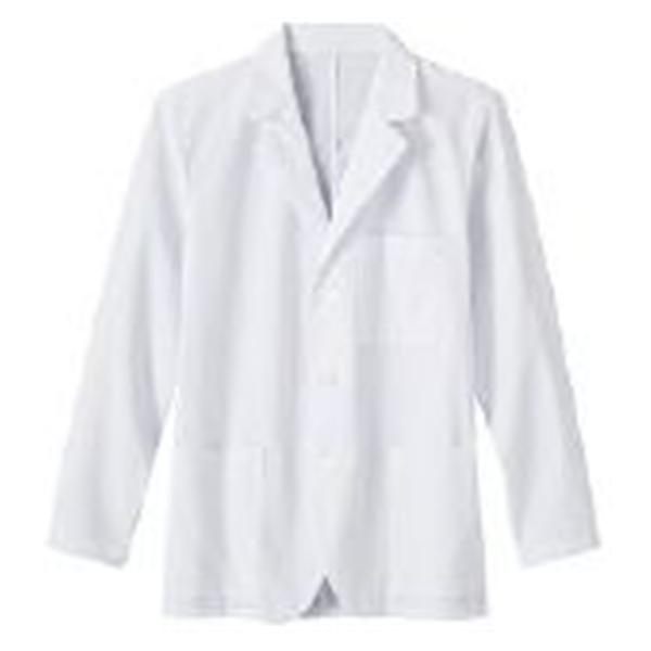 White Swan Uniform Lab Coat Consultation Poly/Ctn META Fundamentals M Wht 5XL 30" Ea