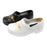 Cape Clogs  Clog Closed Back Lthr/Wd Bs Cape Clogs W Adlt Wht Sz 9 Ea