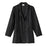 META By White Swan Lab Coat Stretch Poly/Ctn/Spndx META W Blk Sz 20 30" Ea
