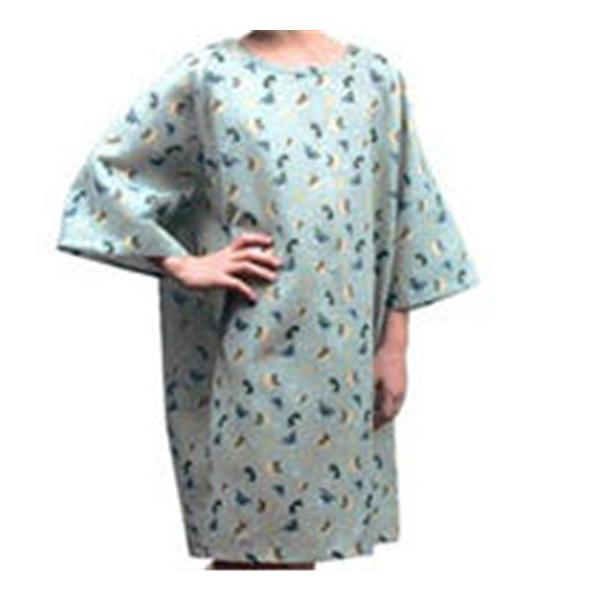 Fashion Seal Gown Patient Poly/Ctn Lg Unsx Frg-E Grn Ped Ea