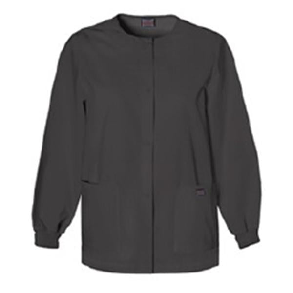 Cherokee Workwear Jacket Warm-Up 65% Polyester / 35% Cotton Womens Black Lg 3Pkt Ea (4350-BLKW-L)