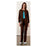 Cherokee Workwear Jacket Warm-Up 65% Polyester / 35% Cotton Womens Choc XL 3Pkt Ea