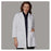 Fashion Seal Lab Coat 65% Polyester / 35% Cotton Womens White X-Large 34.5" Ea