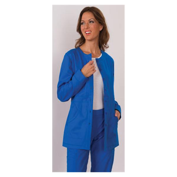 koi Design  Jacket Warm-Up 55% Cotton / 45% Polyester W RylBlu Sm 3Pkt Ea