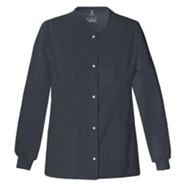 Cherokee Workwear Jacket Warm-Up Poly/Ryn/Spndx Luxe W Pwtr XS 27.5" 3Pkt Ea