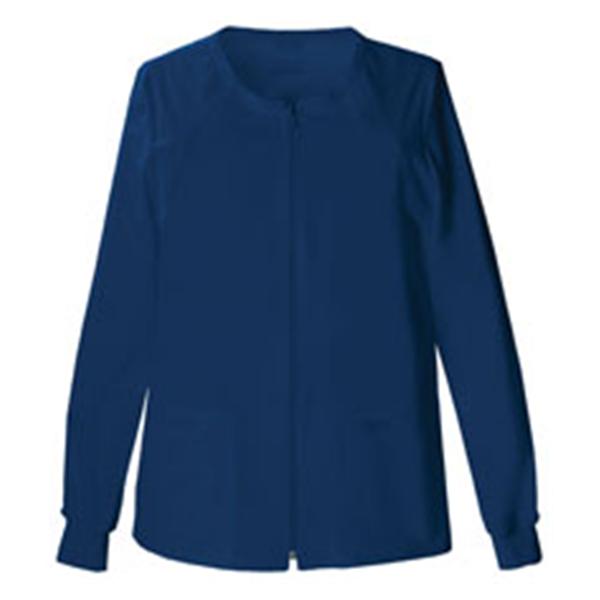 Cherokee Workwear Jacket Warm-Up Poly/Ctn/Spndx W Nvy XL 4Pckt Ea