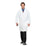 Landau Uniforms  Lab Coat Polyester / Cotton Poplin Mens White Sz 32-56 41.5 in Ea