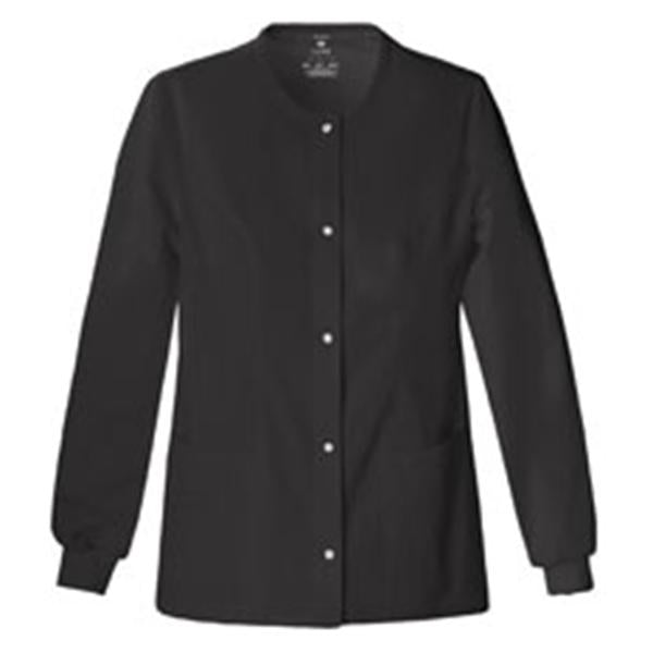 Luxe Jacket Warm-Up Poly/Ryn/Spndx Luxe W Blk 4XL 27.5" 3Pkt Ea