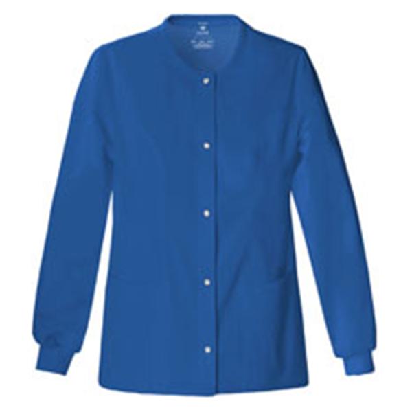 Luxe Jacket Warm-Up Poly/Ryn/Spndx Luxe W RylBlu 3XL 27.5" 3Pkt Ea