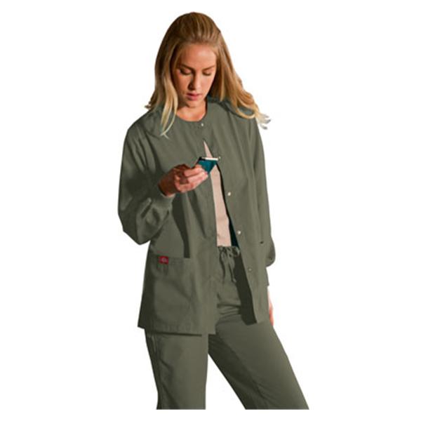 Dickies EDS Jacket Warm-Up Polyester / Cotton Womens Black 2XL 2 Pockets Ea (885306OLIZ2X)