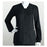 Grey's Anatomy (TM) Jacket Warm-Up 77% Polyester / 23% Rayon Womens Black Md 4Pckt Ea