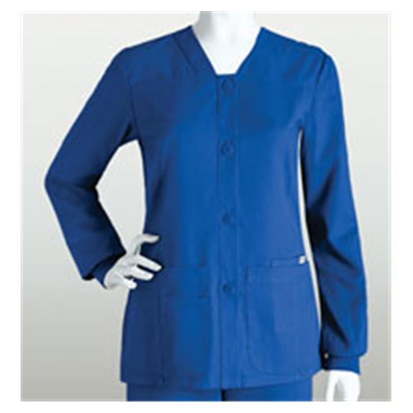 Grey's Anatomy (TM) Jacket Warm-Up 77% Polyester / 23% Rayon W RylBlu 2XL 4Pckt Ea