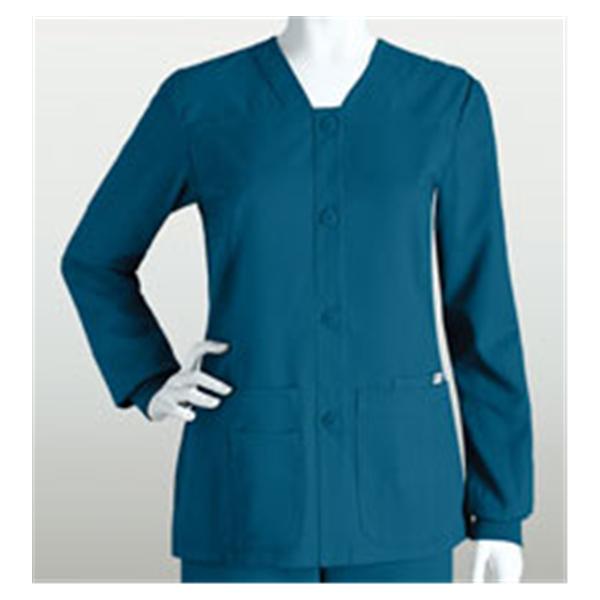 Grey's Anatomy (TM) Jacket Warm-Up 77% Polyester / 23% Rayon Womens Bhm 5XL 4Pckt Ea