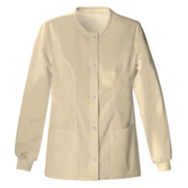 Luxe Jacket Warm-Up Poly/Ryn/Spndx Luxe W Khk 4XL 27.5" 3Pkt Ea