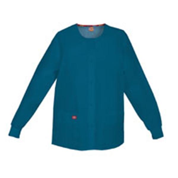 Dickies Jacket Warm-Up 55% Cotton / 45% Polyester W CrbnBl Lg 2Pckt Ea