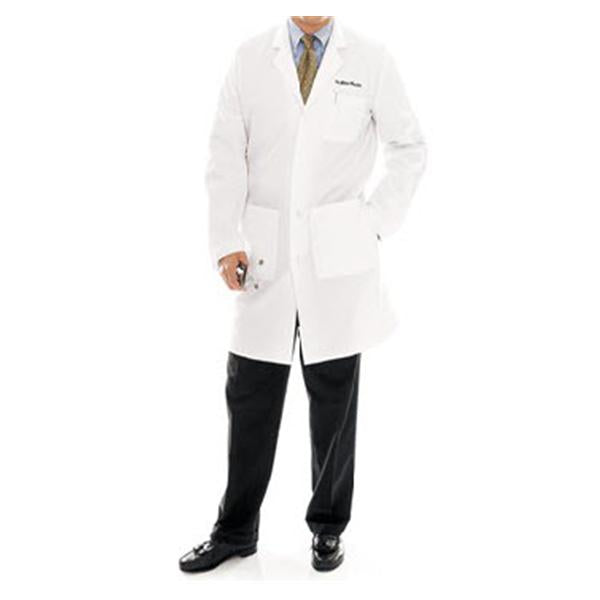 Landau Uniforms  Lab Coat 65% Polyester / 35% Cotton Mens White Size 44 39 in Ea